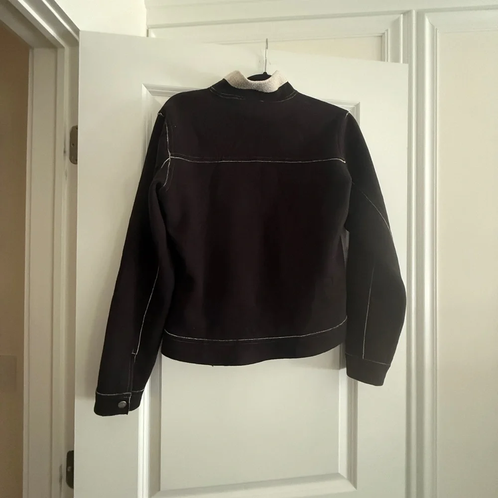 North Face Jacket Womens Black A5 Series Fleece Lined Full Zip Outdoors M - Picture 9 of 9